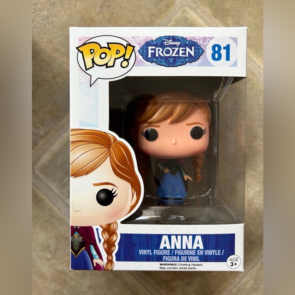 Funko Pop Disney Frozen Anna #81  NIB